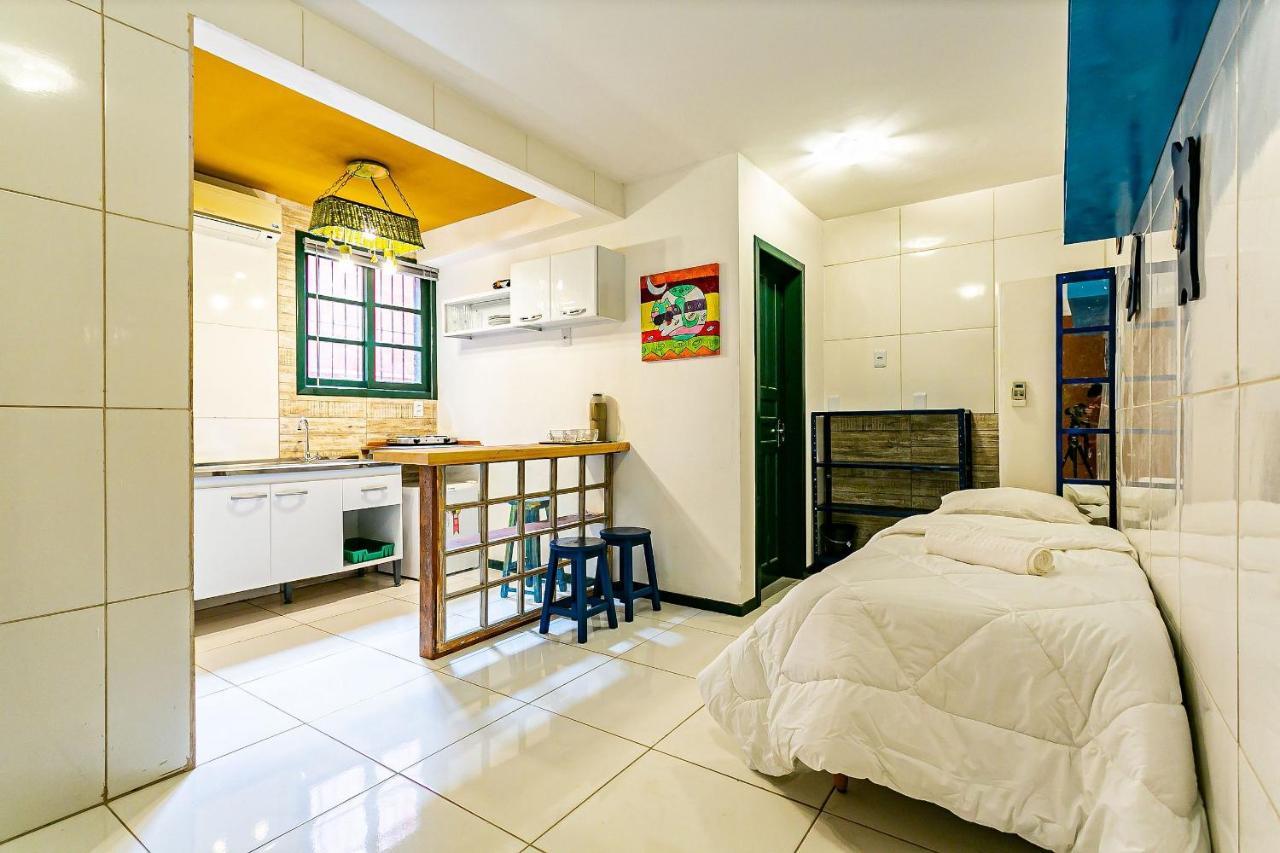 Studios Duplos E Individuais 450M Da Praia Rai フロリアノポリス エクステリア 写真